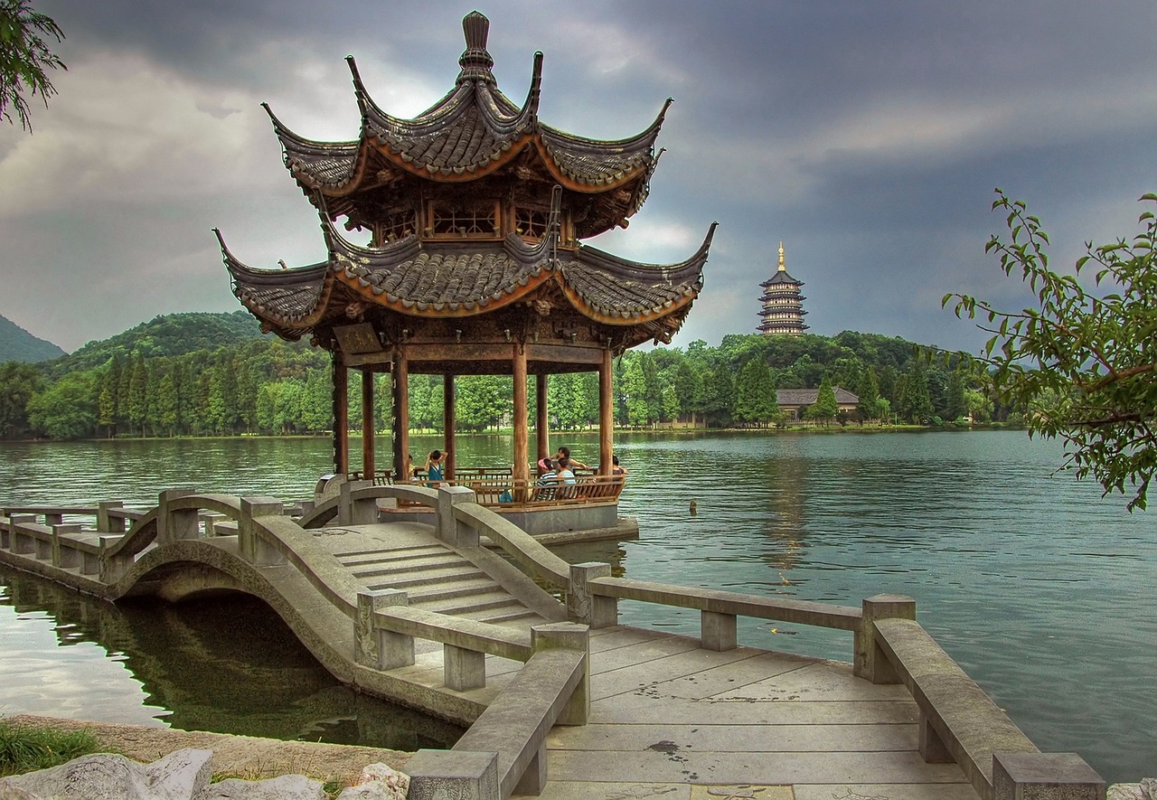 hangzhou china lake free photo