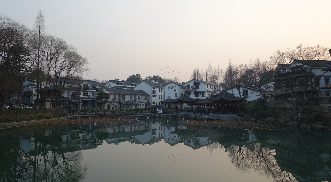 hangzhou the scenery humanities free photo