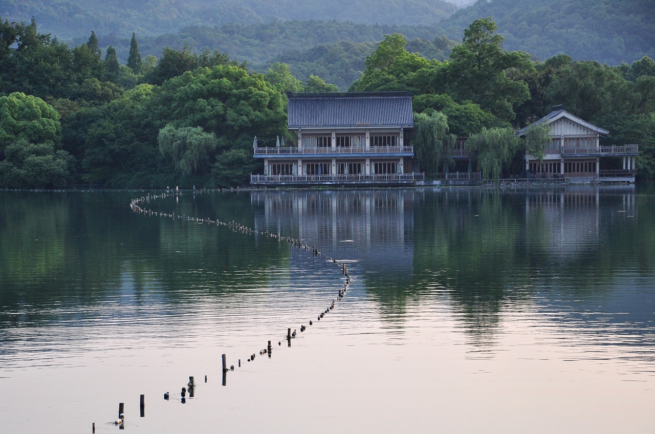 hangzhou  landscape  ancient free photo