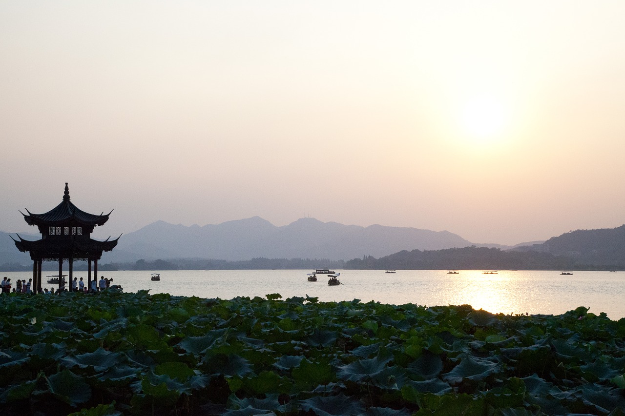 hangzhou china lake free photo