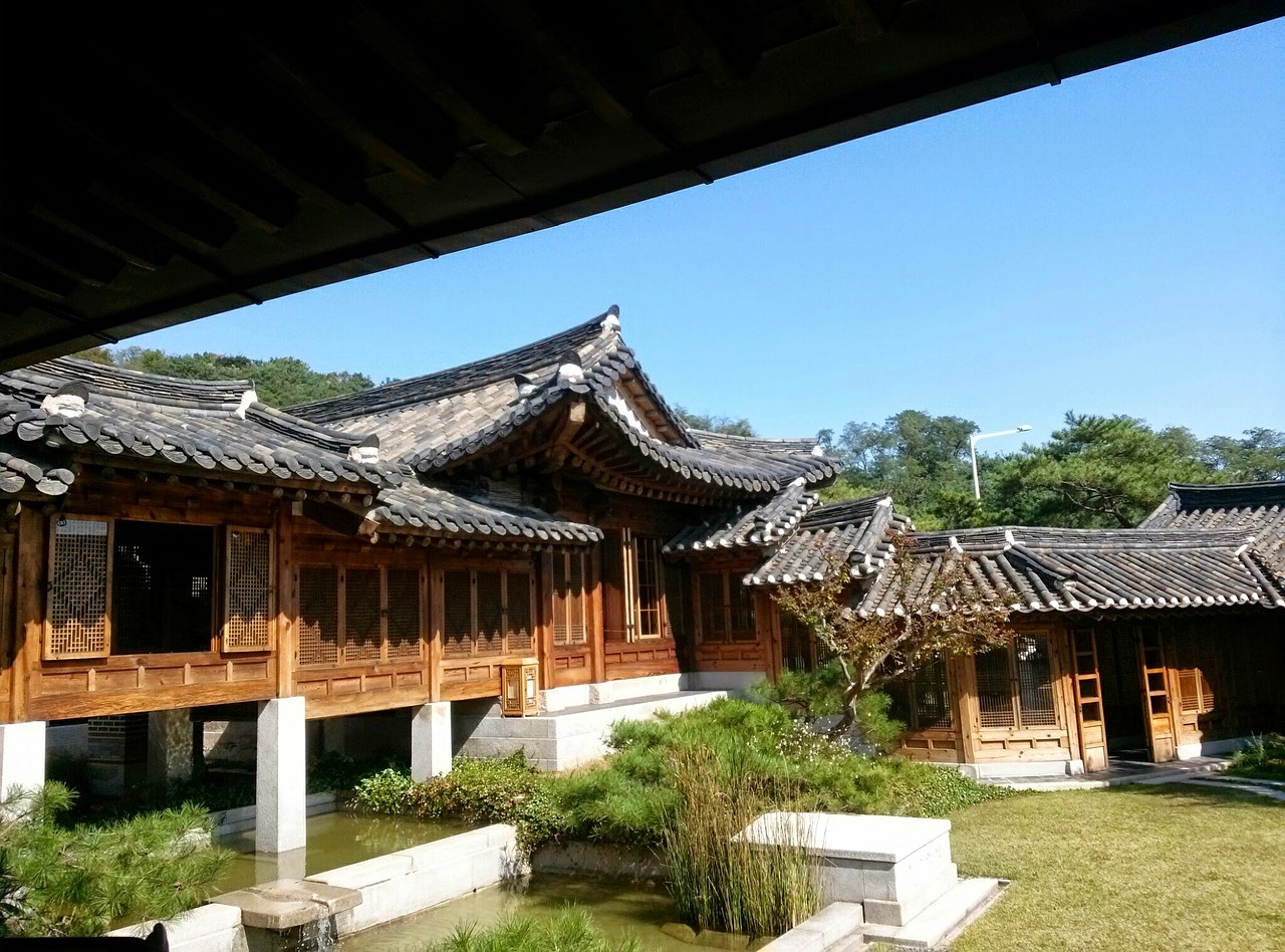 hanok republic of korea furniture museum free photo