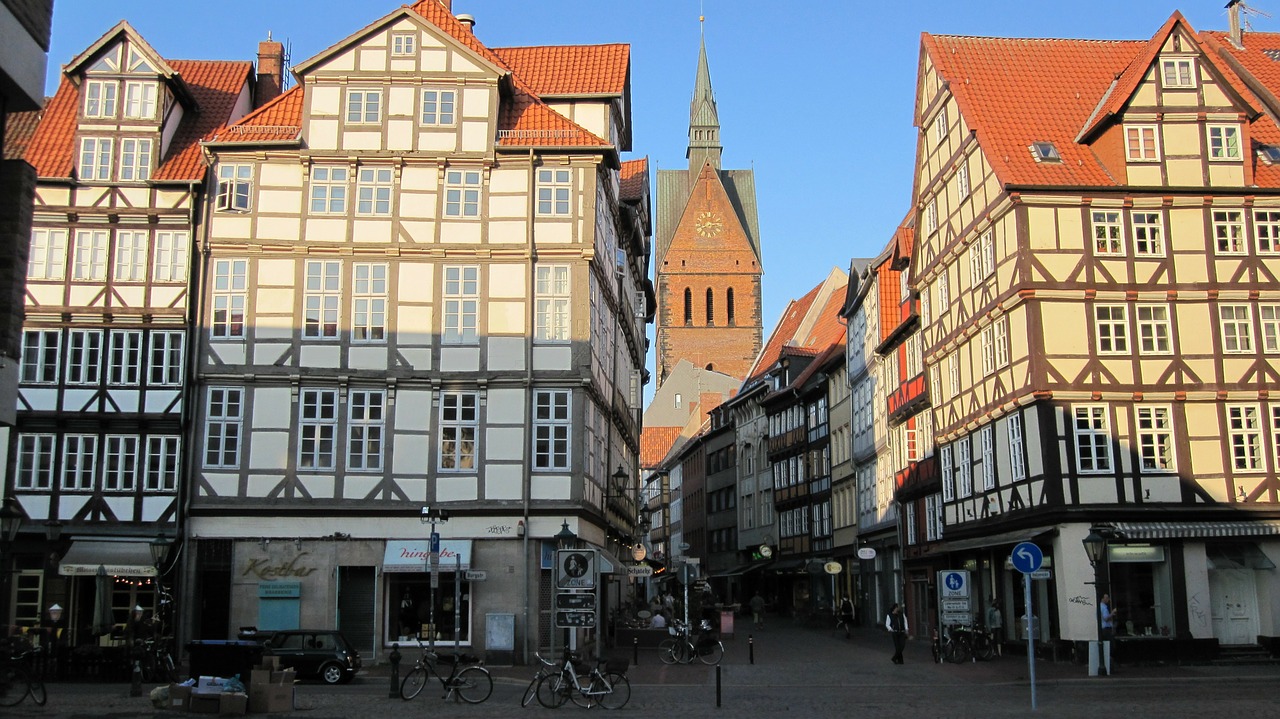 hanover old town germany free photo