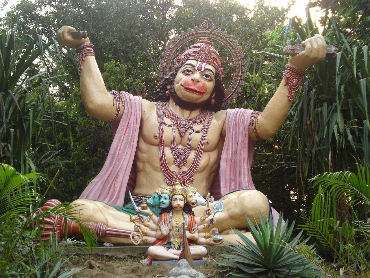 hanuman hindu god india free photo