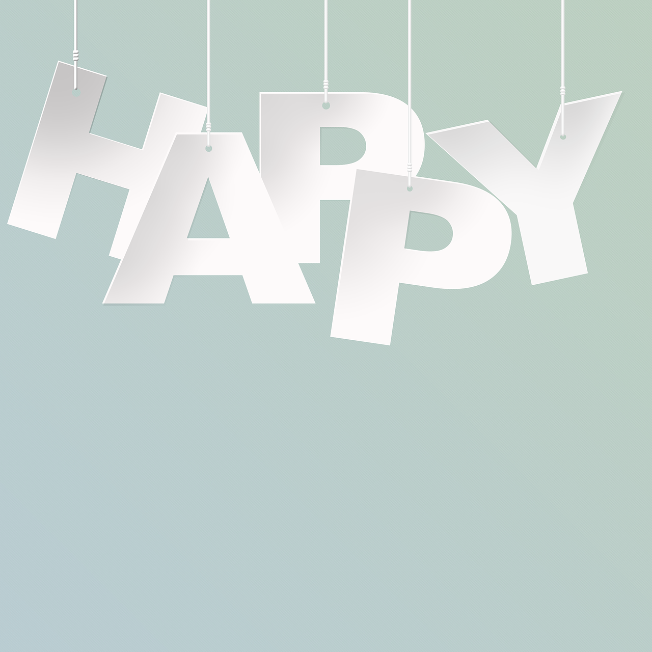 happy background words free photo