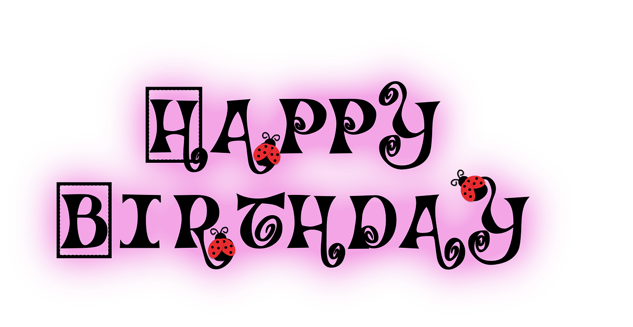 happy birthday ladybug free photo