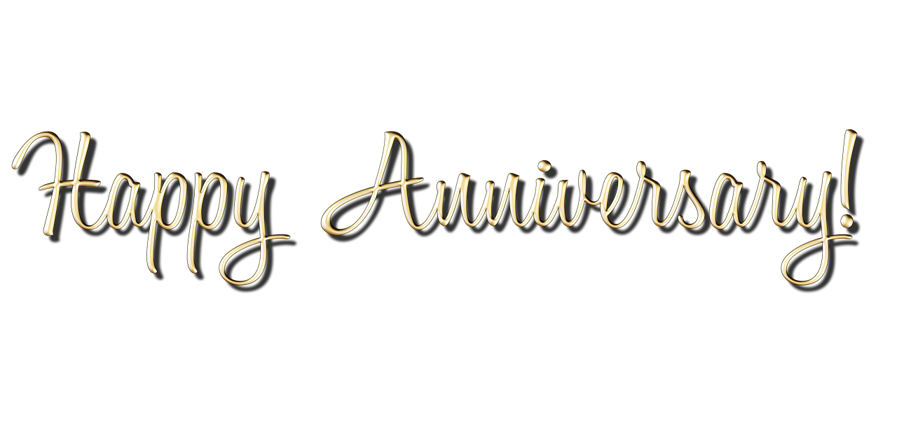 Download Free Photo Of Happy Anniversary Calligraphy Gold Typography Celebration From Needpix Com