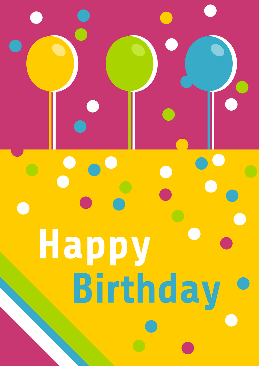 happy birthday birthday greeting card free photo