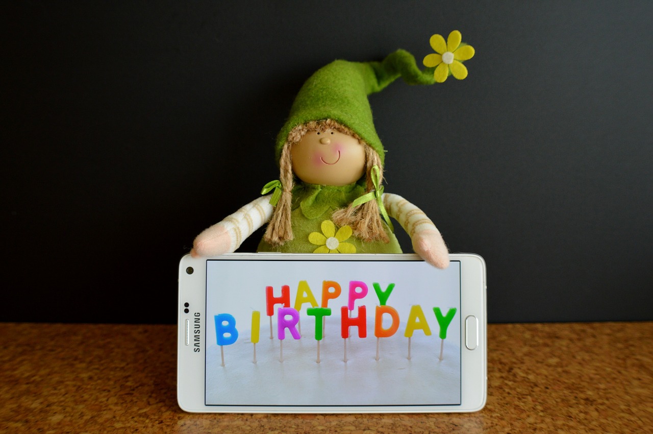 happy birthday birthday greeting free photo