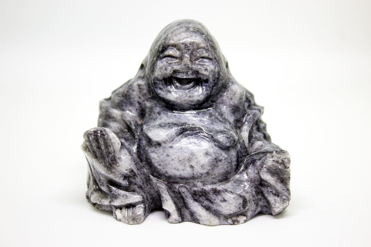 happy buddha sculpture jade free photo