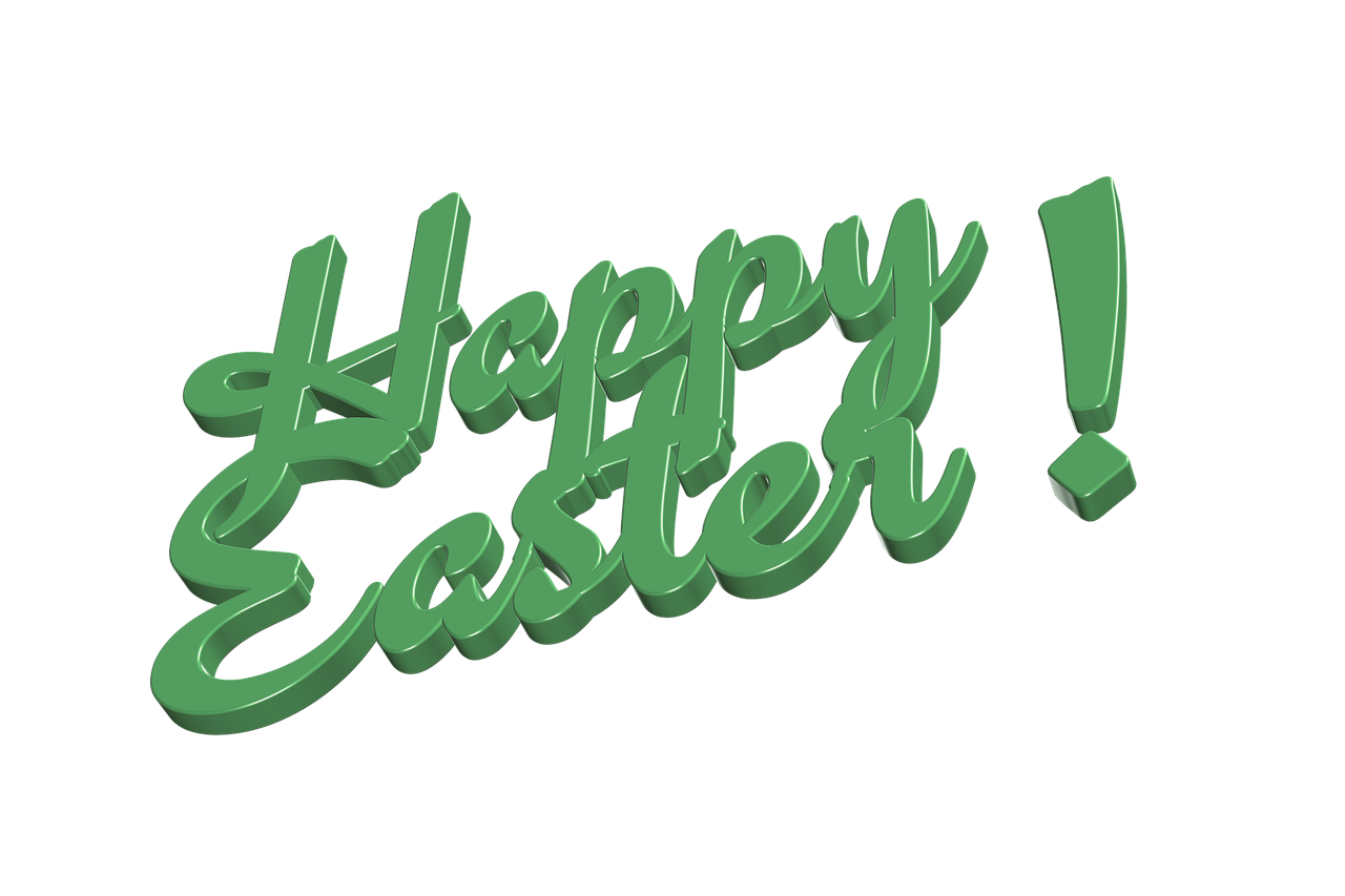 happy easter logo computer graphics free photo