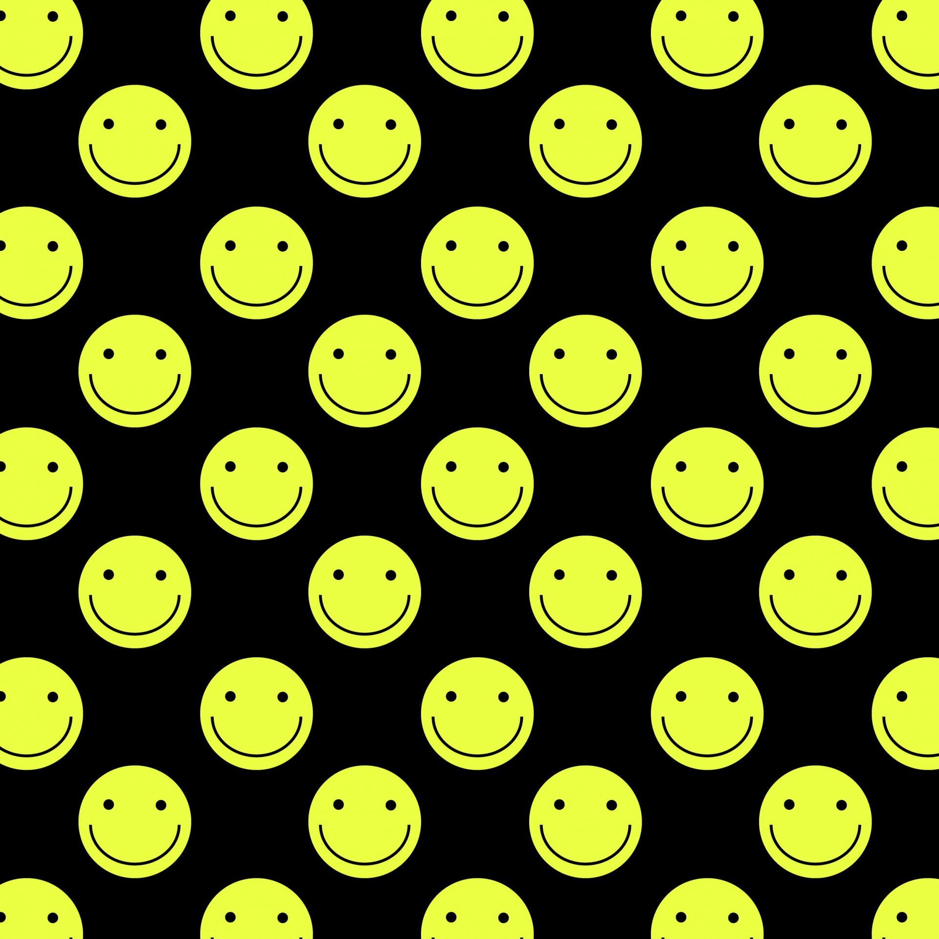 happy faces pattern free photo