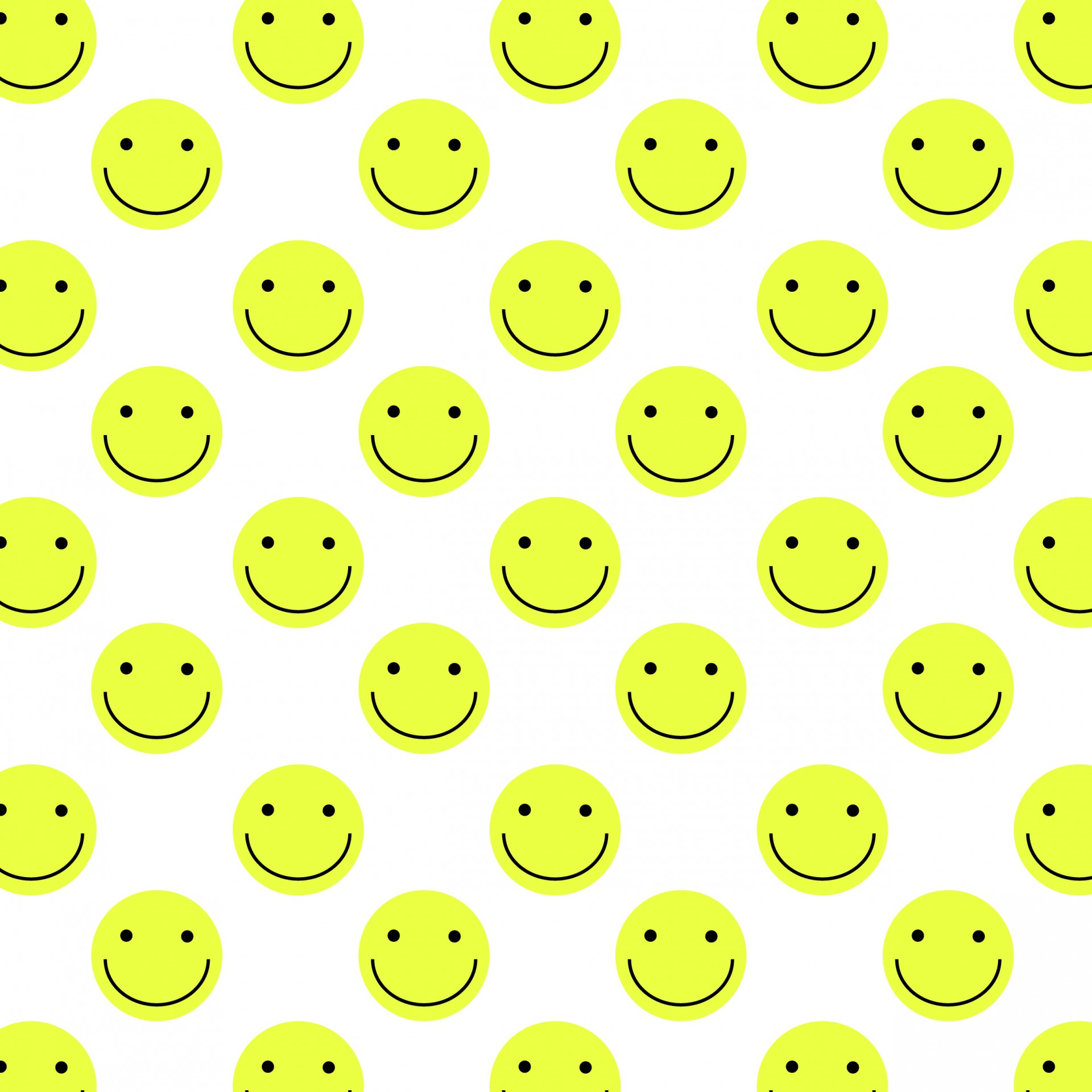 happy faces pattern free photo