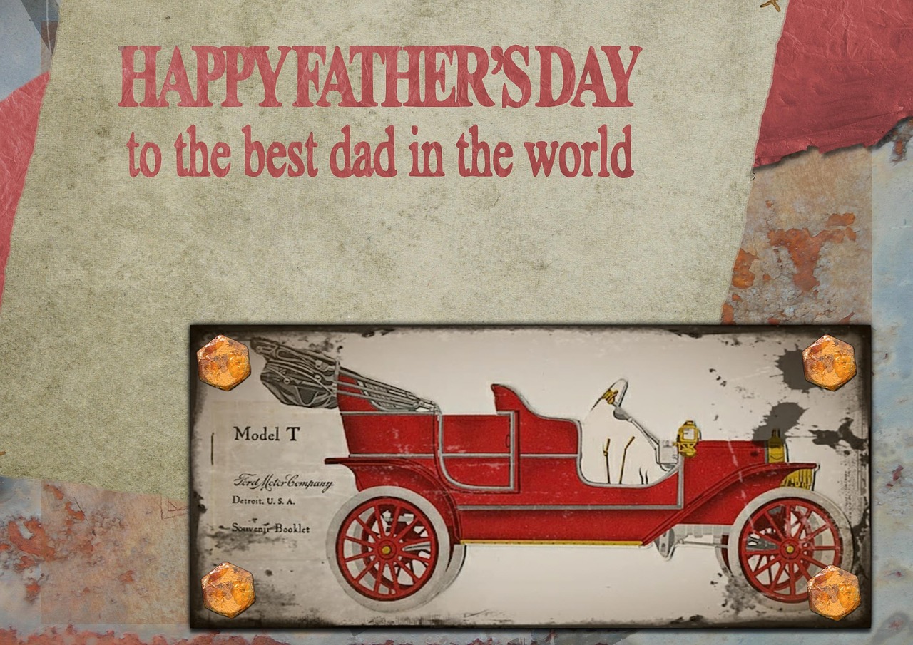 happy father's day greeting card free photo