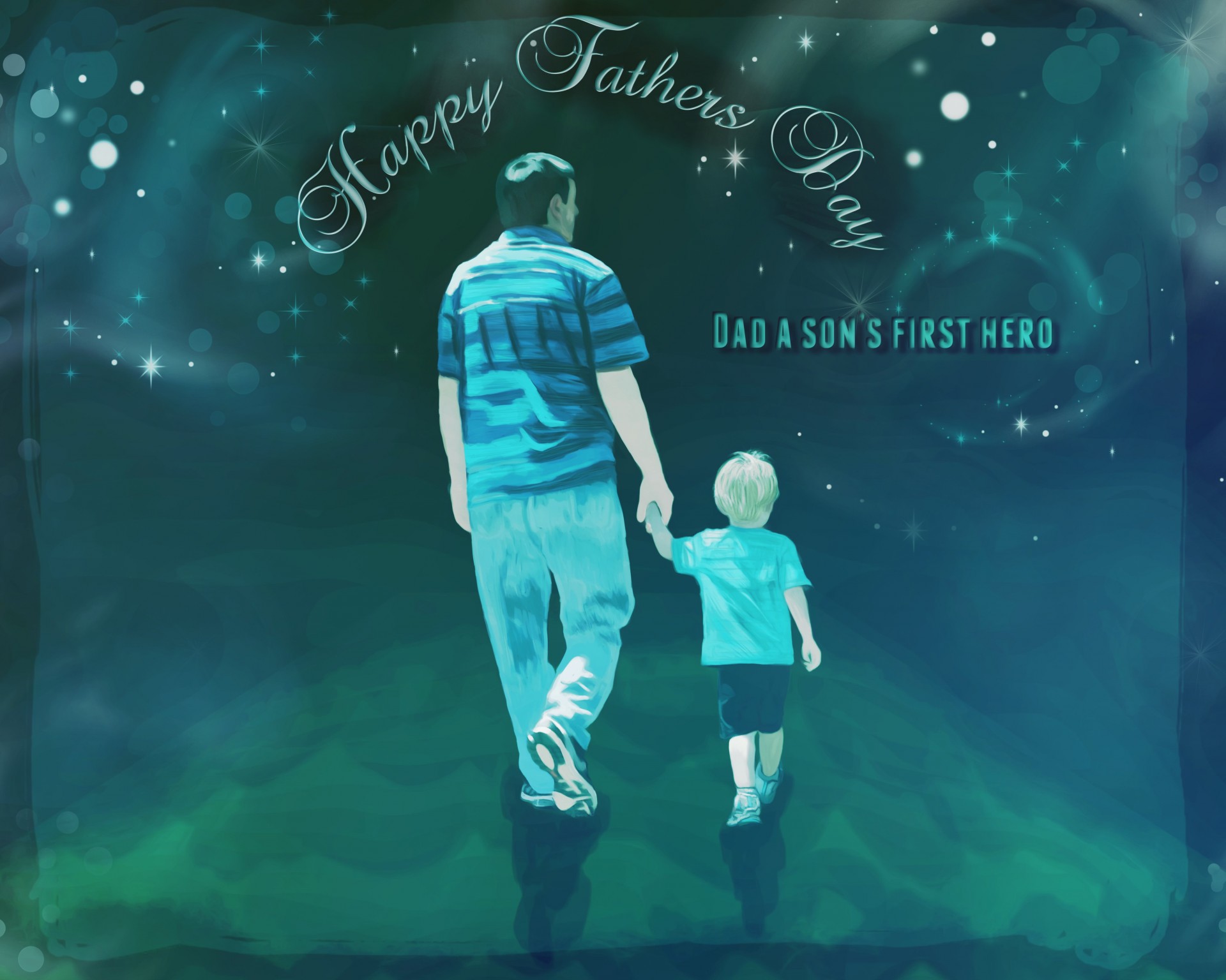 fathers day dad son free photo