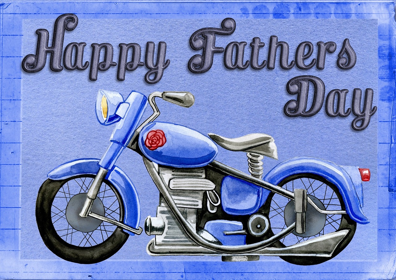 happy father's day card greeting free photo