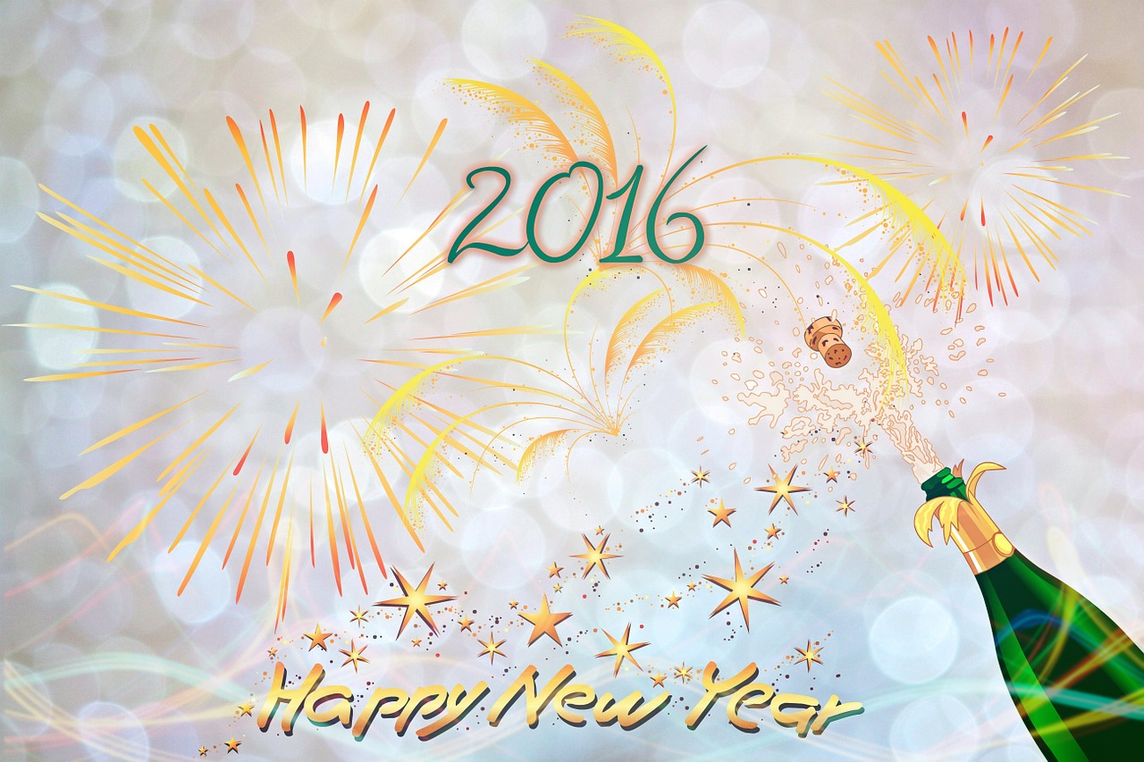 happy new year new year's day new year's eve free photo