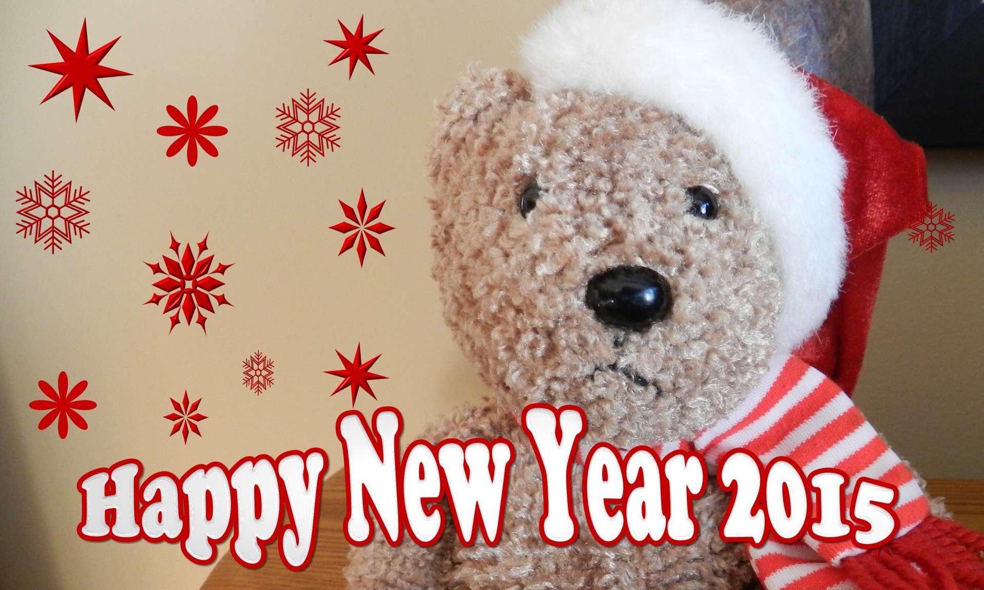 wordart happy new year wish free photo