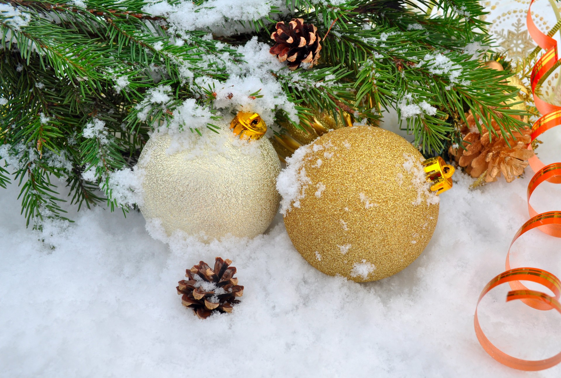 background balls christmas free photo