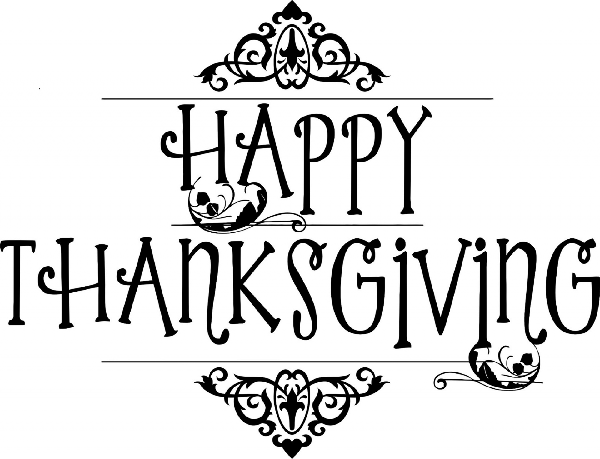 thanksgiving turkey typography free photo