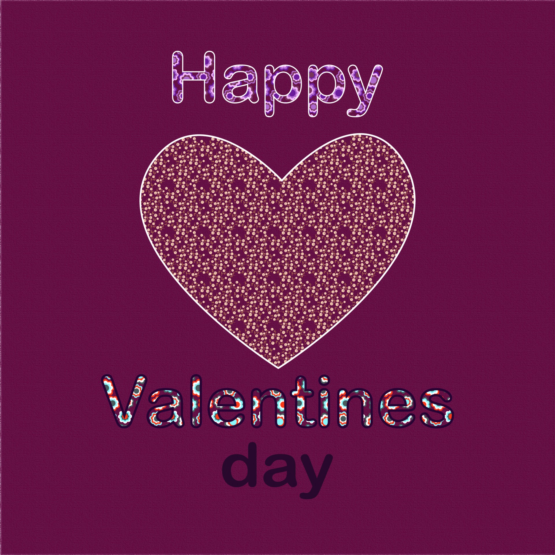 happy valentines day heart romance free photo