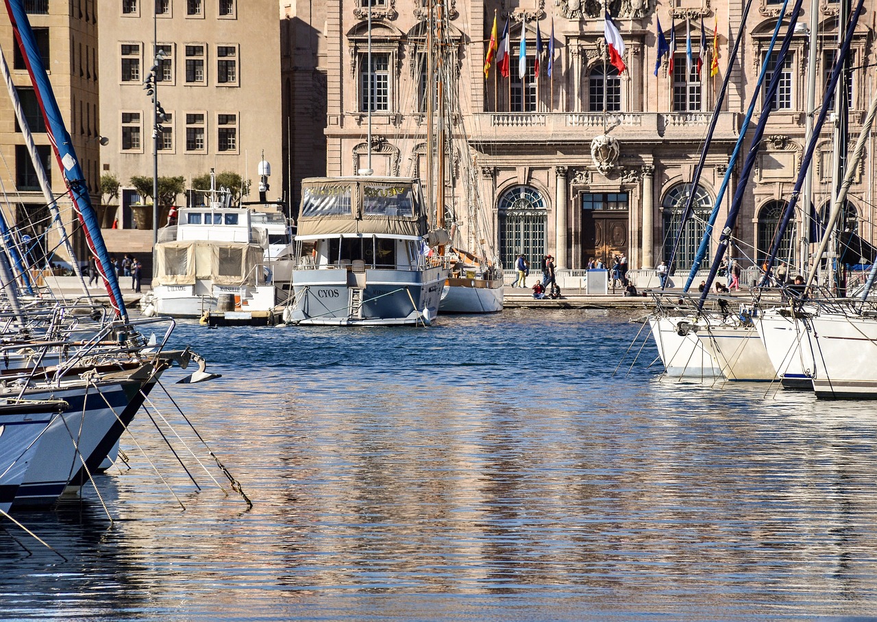 harbor  boats  water free photo