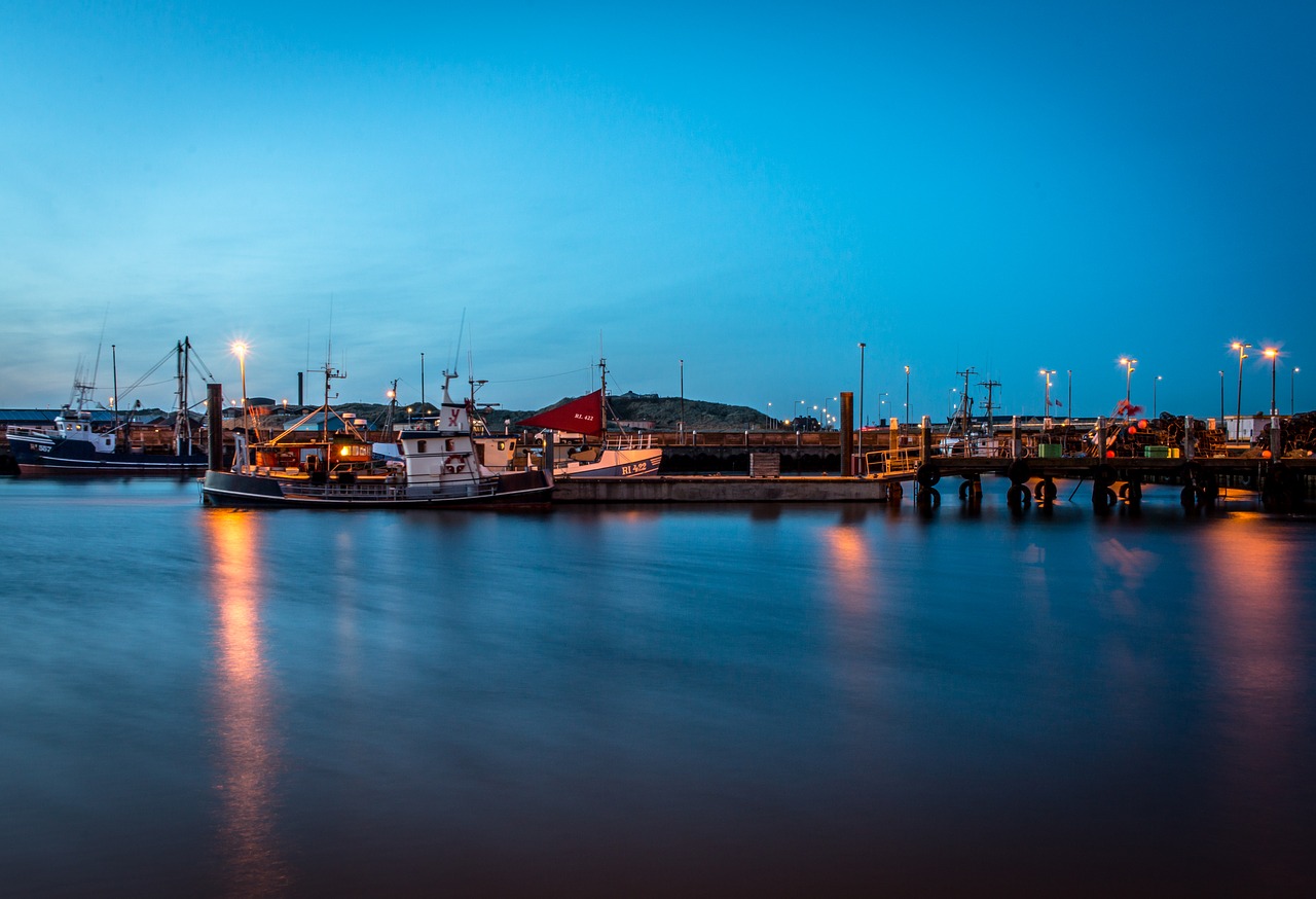 harbour fishing boat water free photo