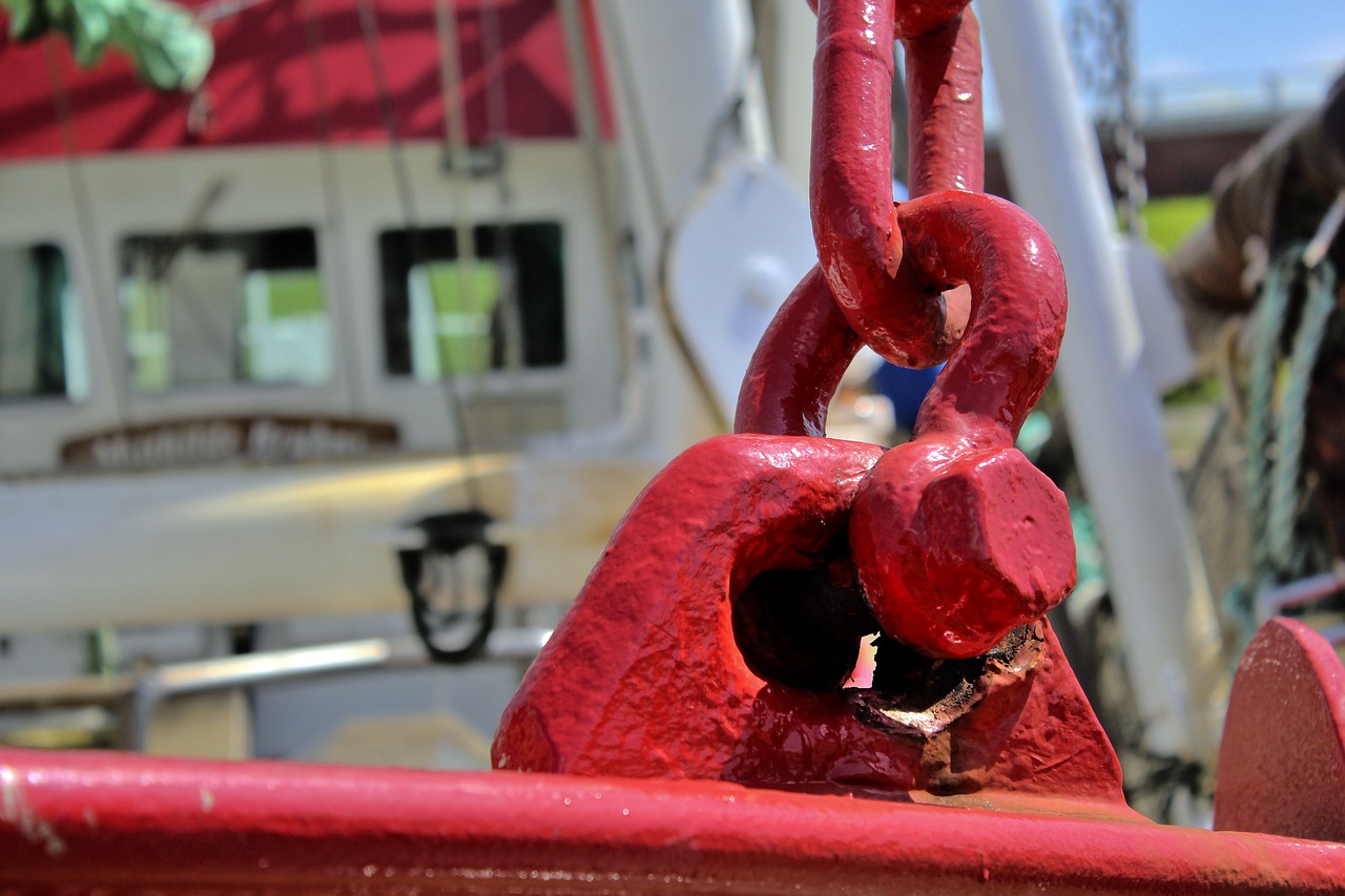 harbour ship chain free photo