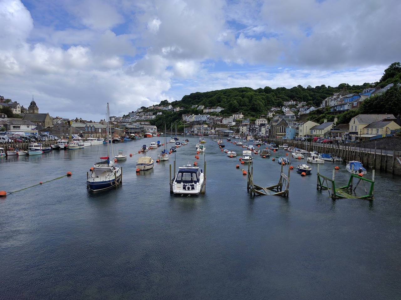 harbour boats quay free photo