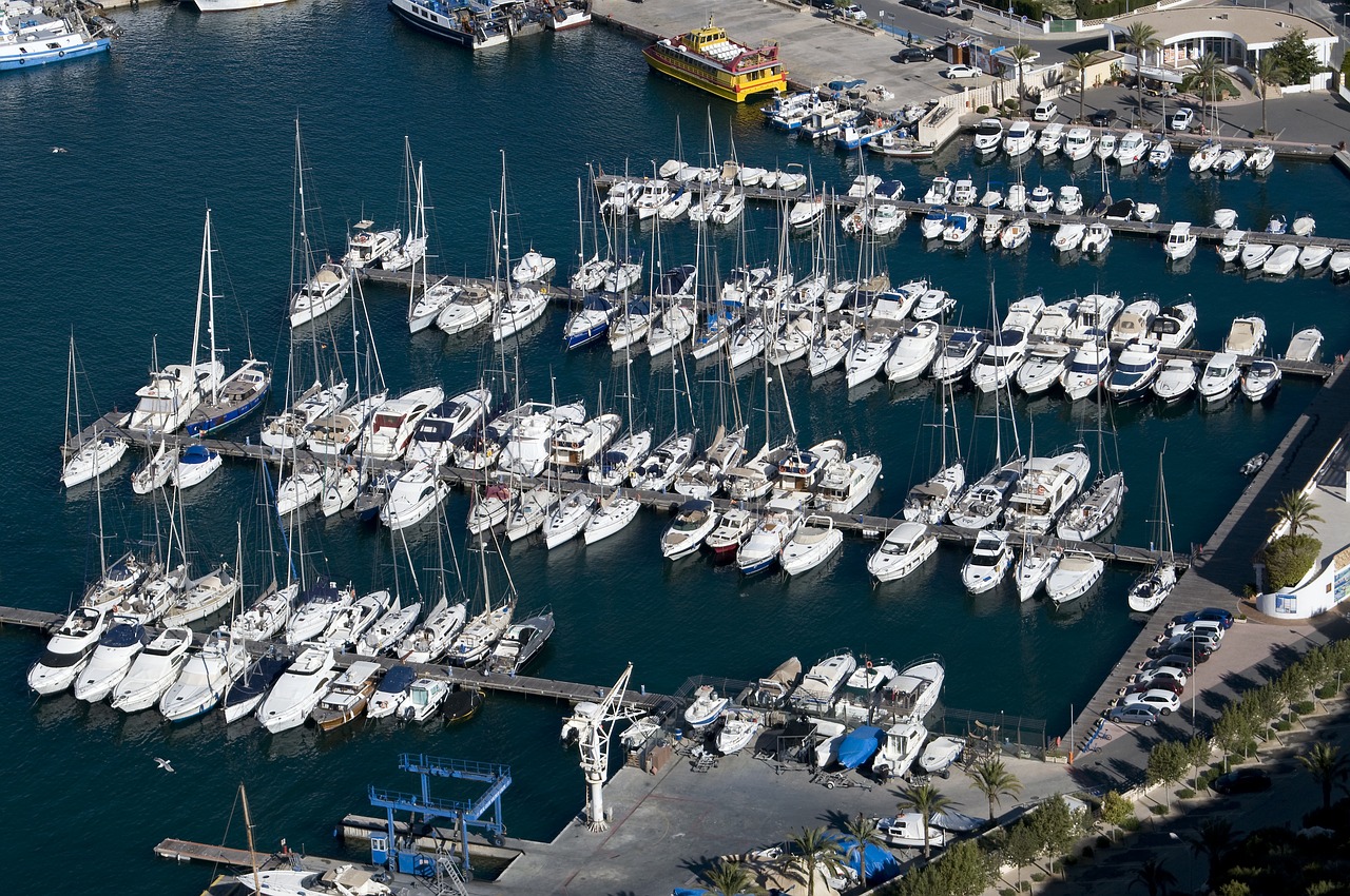 harbour  calpe  marina free photo