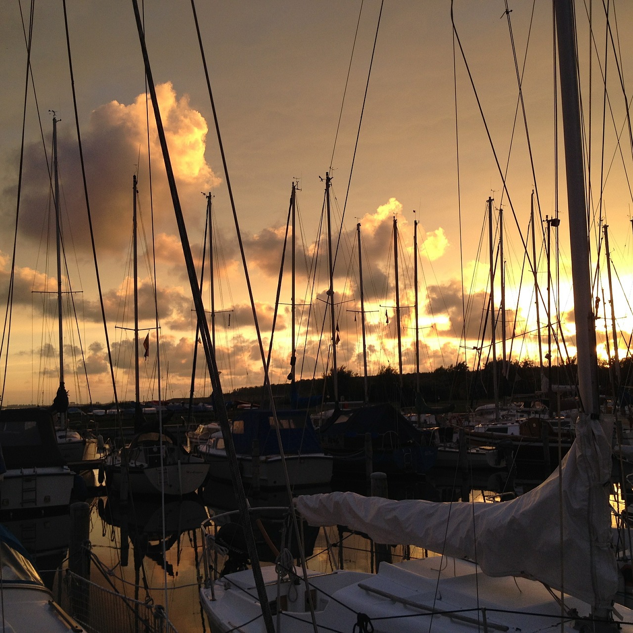 harbour herkingen grevelingen free photo