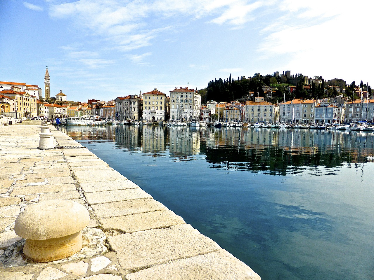 harbour port water free photo