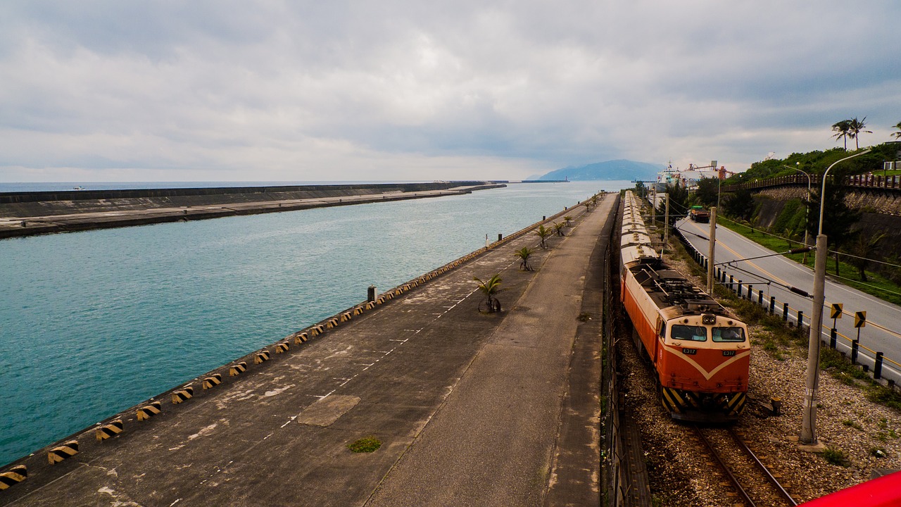 harbour port landscape free photo