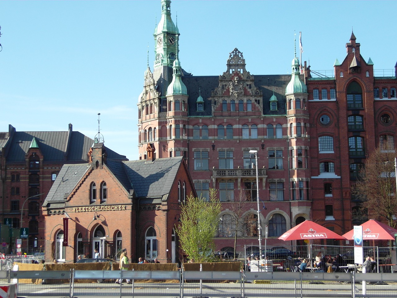 harbour city hamburg germany free photo