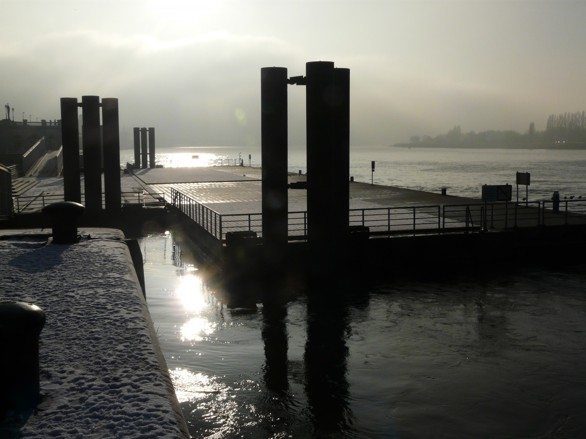 harbour port river free photo