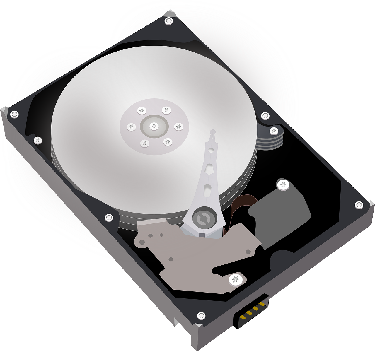 hard disk drive storage drive computer free photo