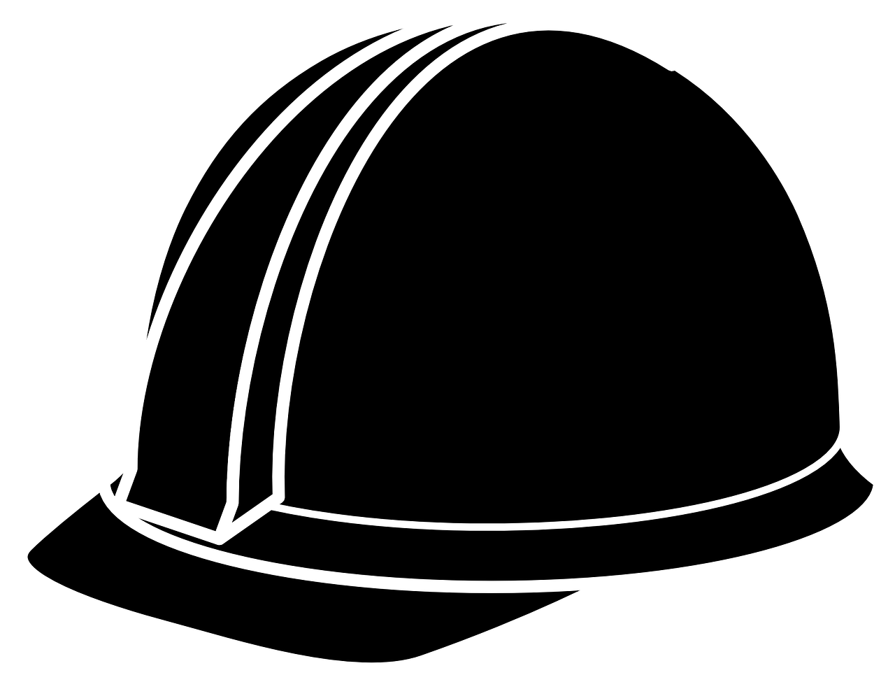 Hard Hat, Protection Helmet Construction Bump Cap Stock Vector