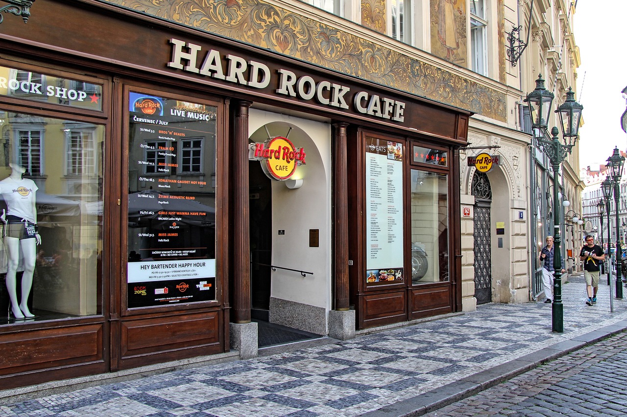 hard-rock-cafe cafe prague free photo