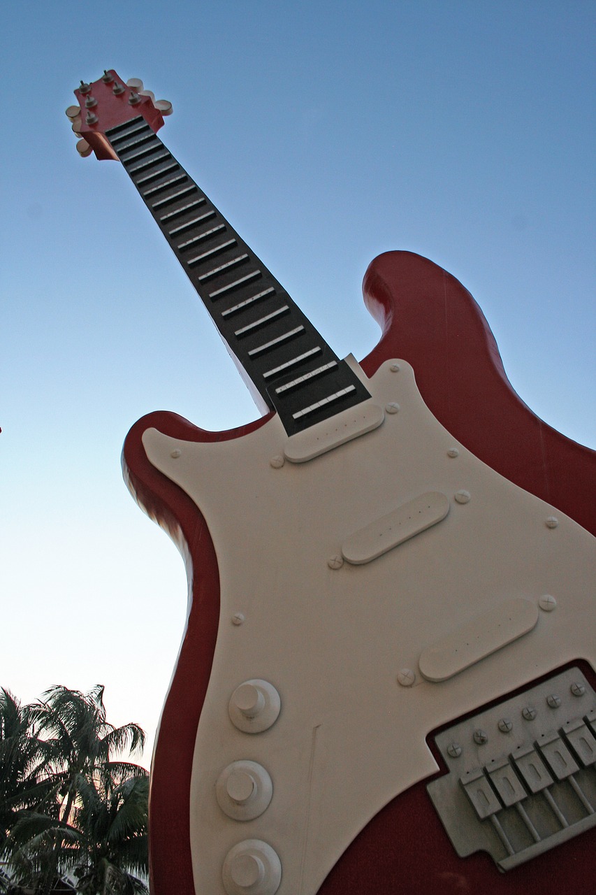 hard rock cancun guitar free photo