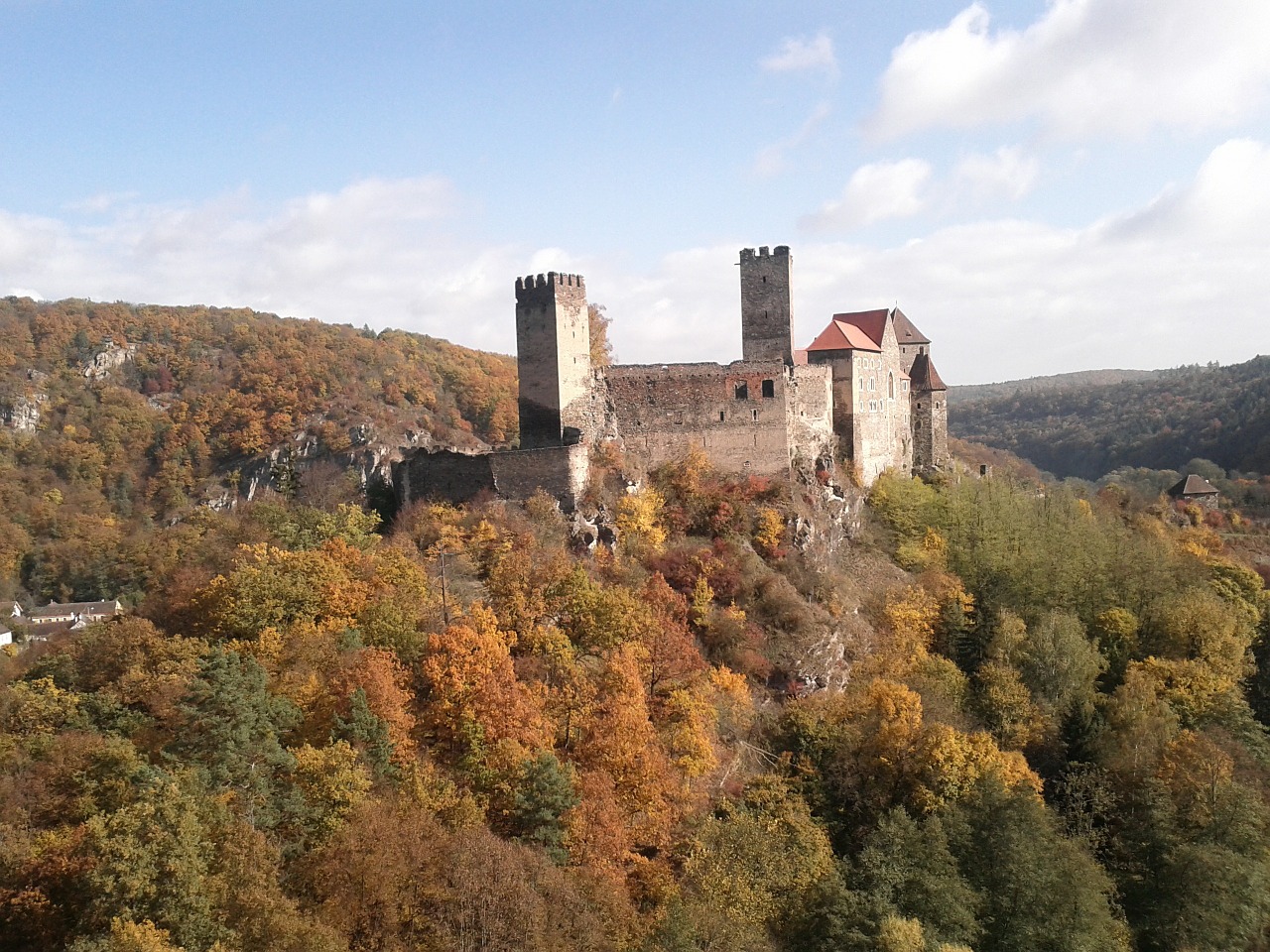 hardegg castle austria free photo