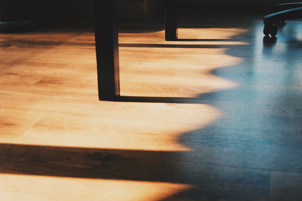 hardwood floors shadows free photo
