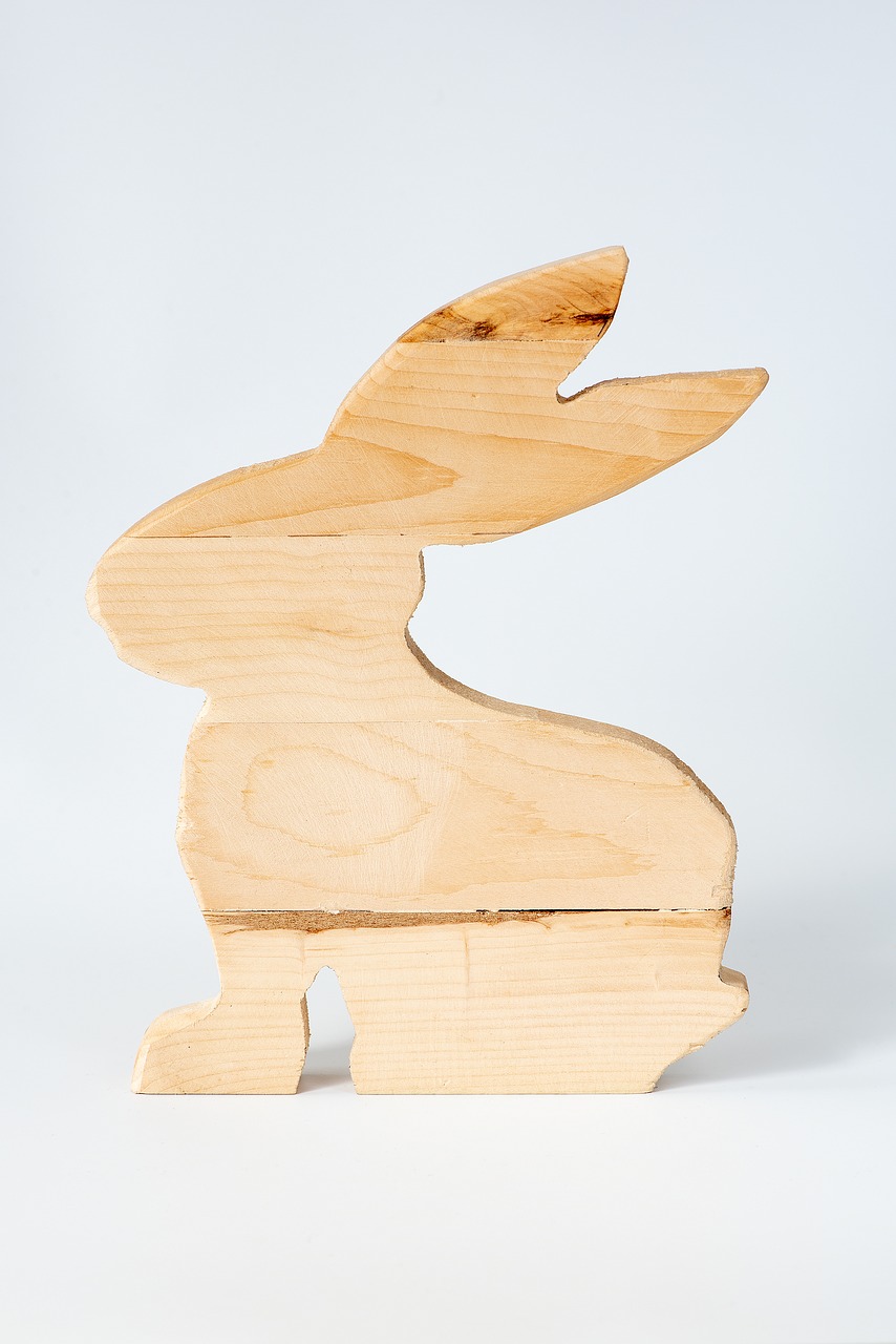 hare  wood  wood rabbit free photo