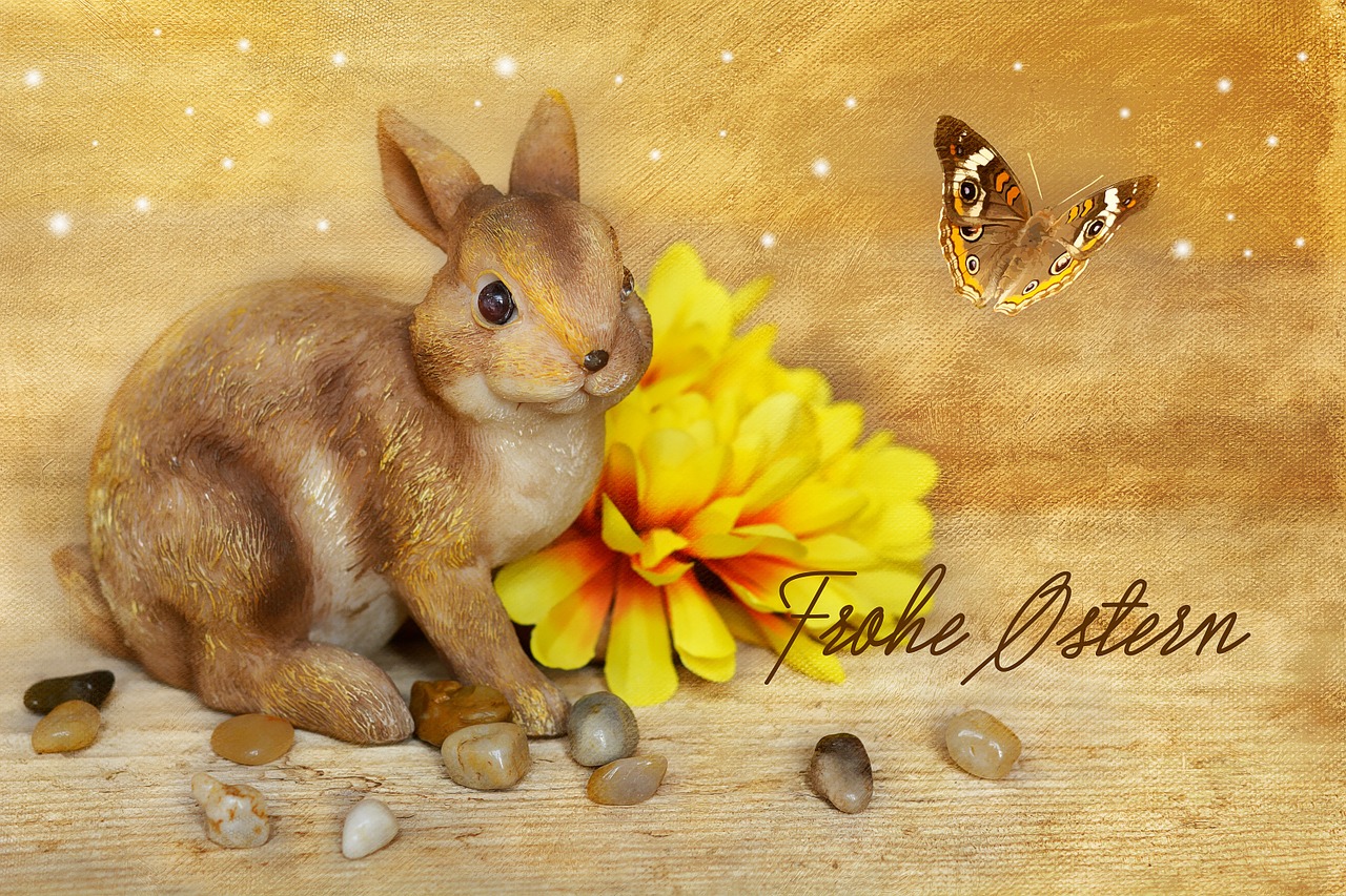 hare easter bunny dekohase free photo