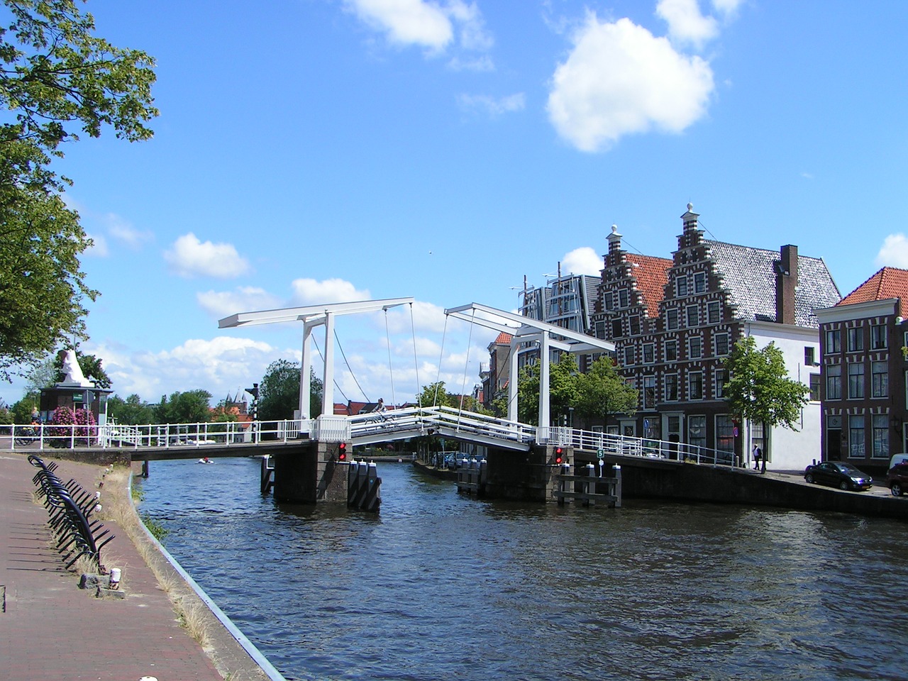 harlem spaarne bridge free photo