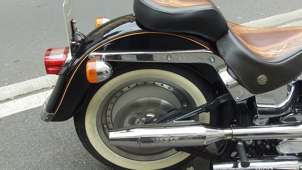 harley wheel motorcycle free photo