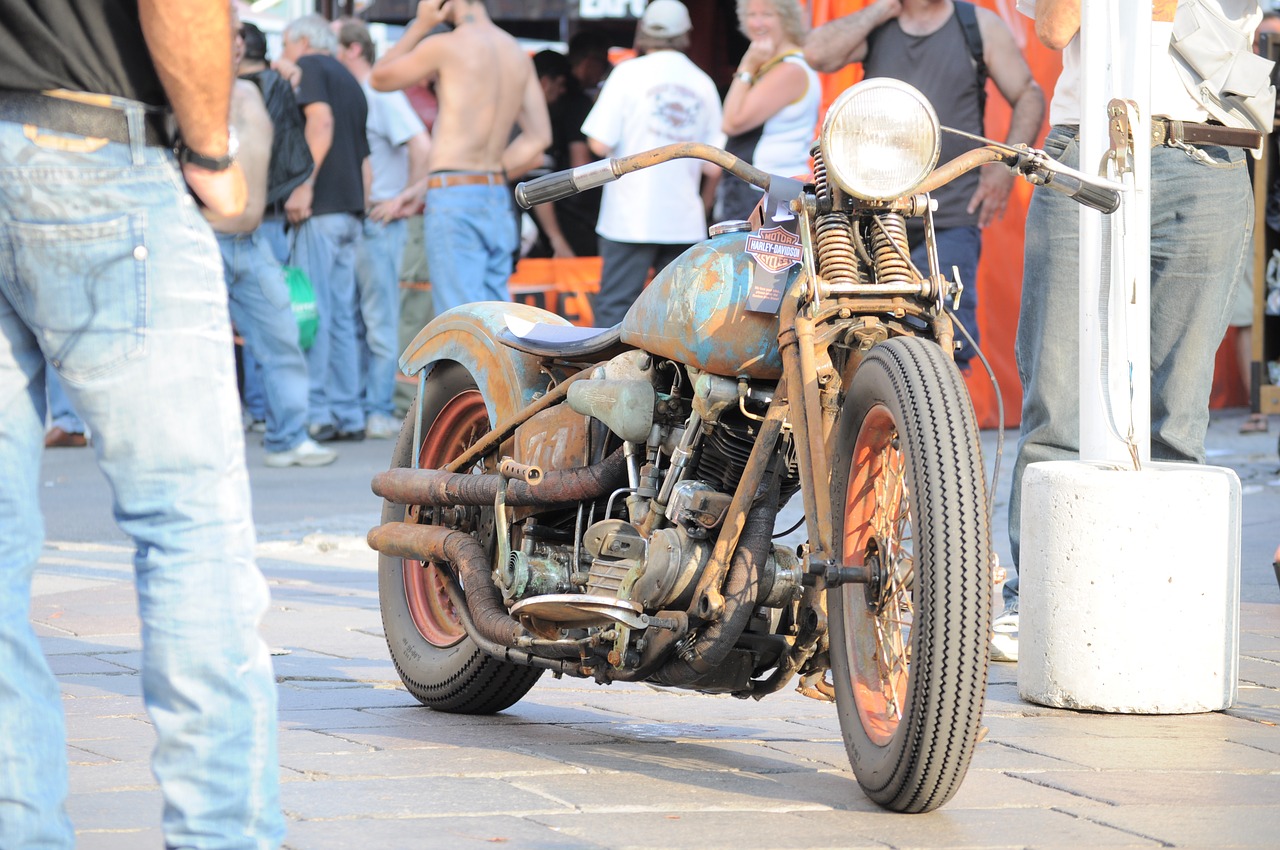 harley davidson moto switzerland free photo