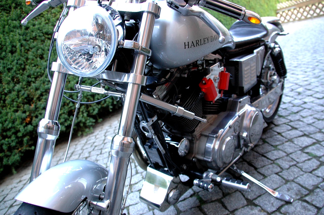 harley davidson motorcycle conversion free photo