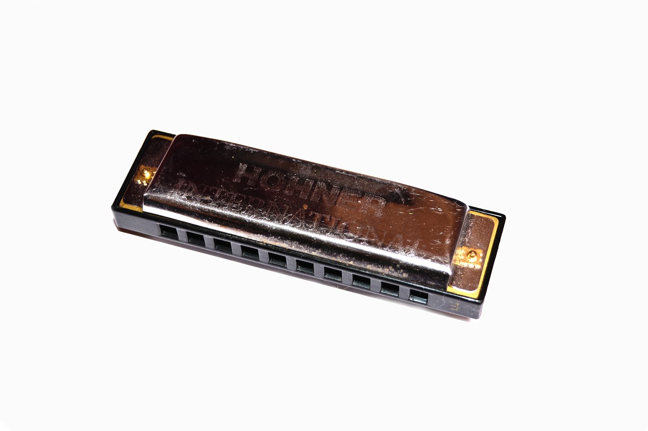 harmonica blues instrument free photo