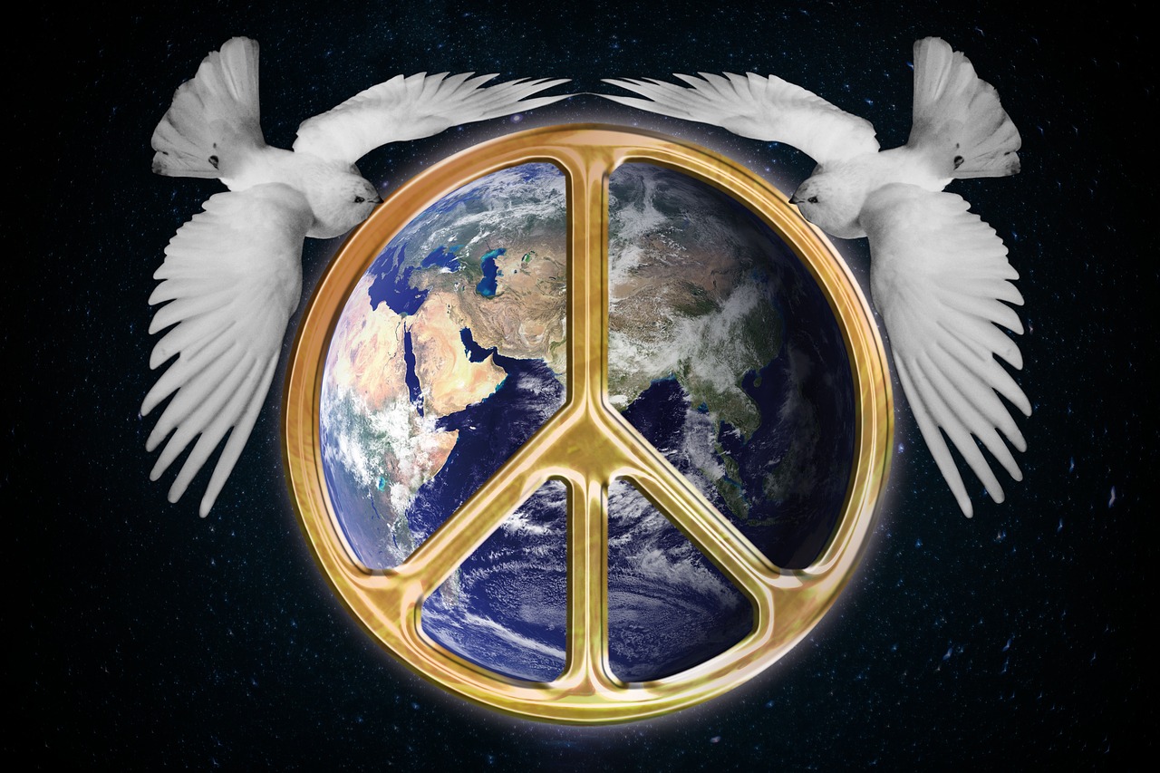 harmony world peace globe free photo