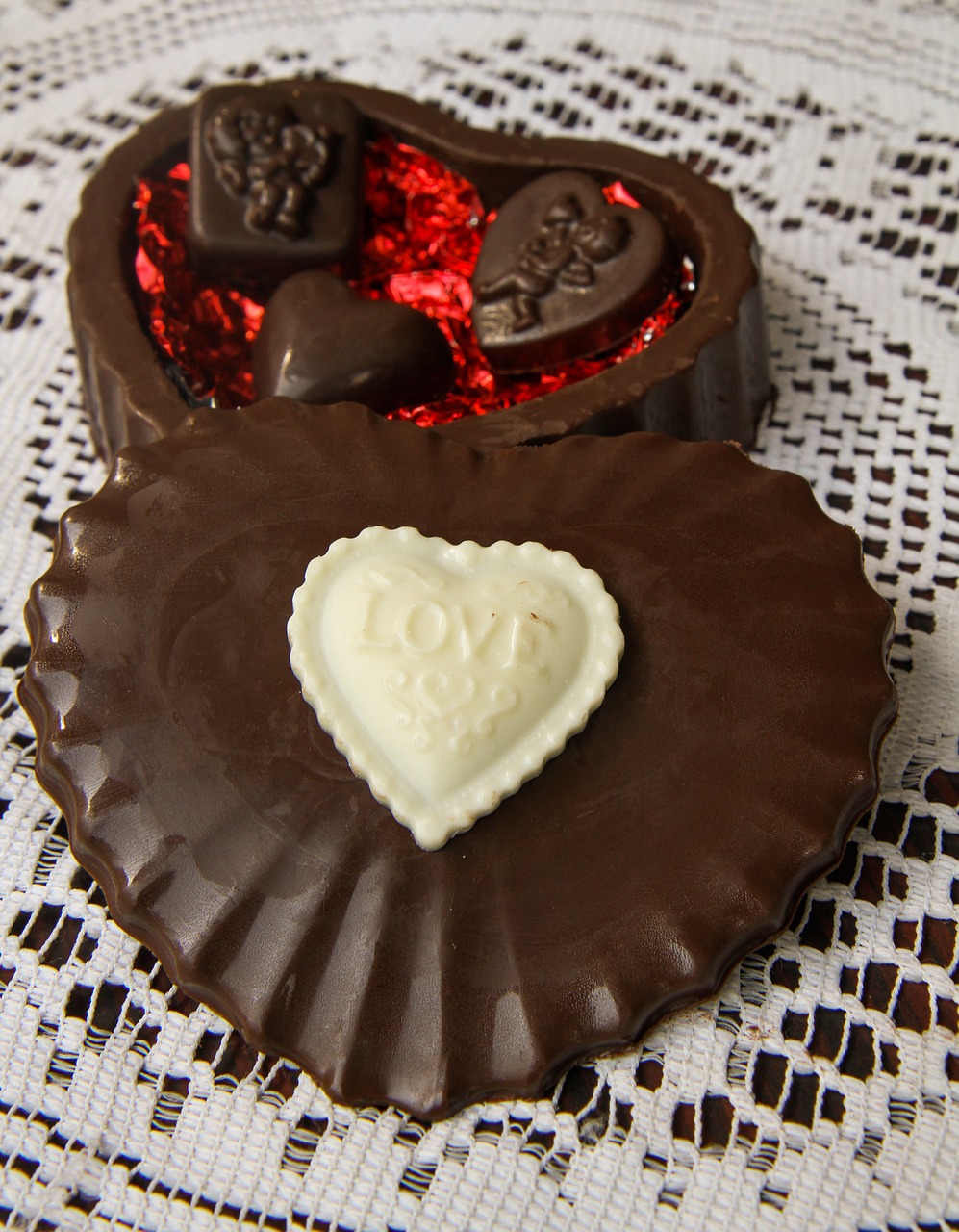 hart chocolate love free photo