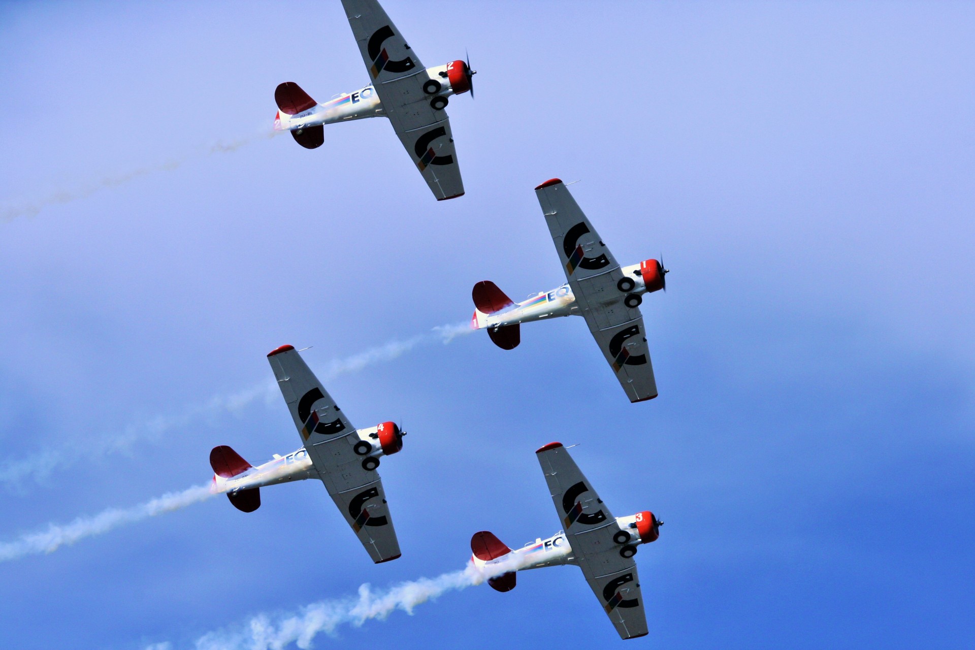 airplane aerobatic display free photo